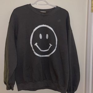 Altar’d State Smiley Face Sweatshirt